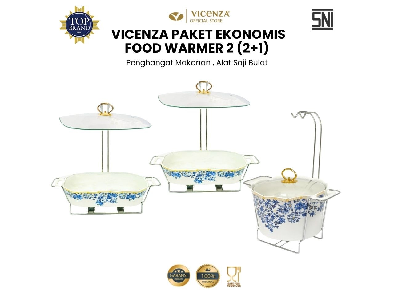 Paket Ekonomis Food Warmer 2 (2+1) Ayana